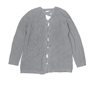 Lace up back cardigan (girls)